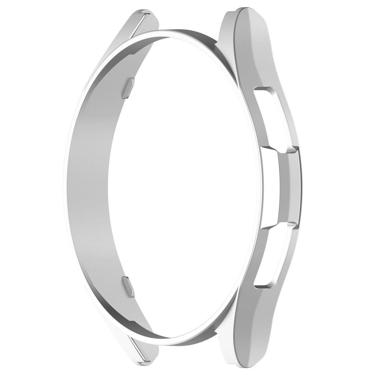 Für Samsung Galaxy Watch 6 Classic 43mm Smartwatch Schutzhülle Silber
