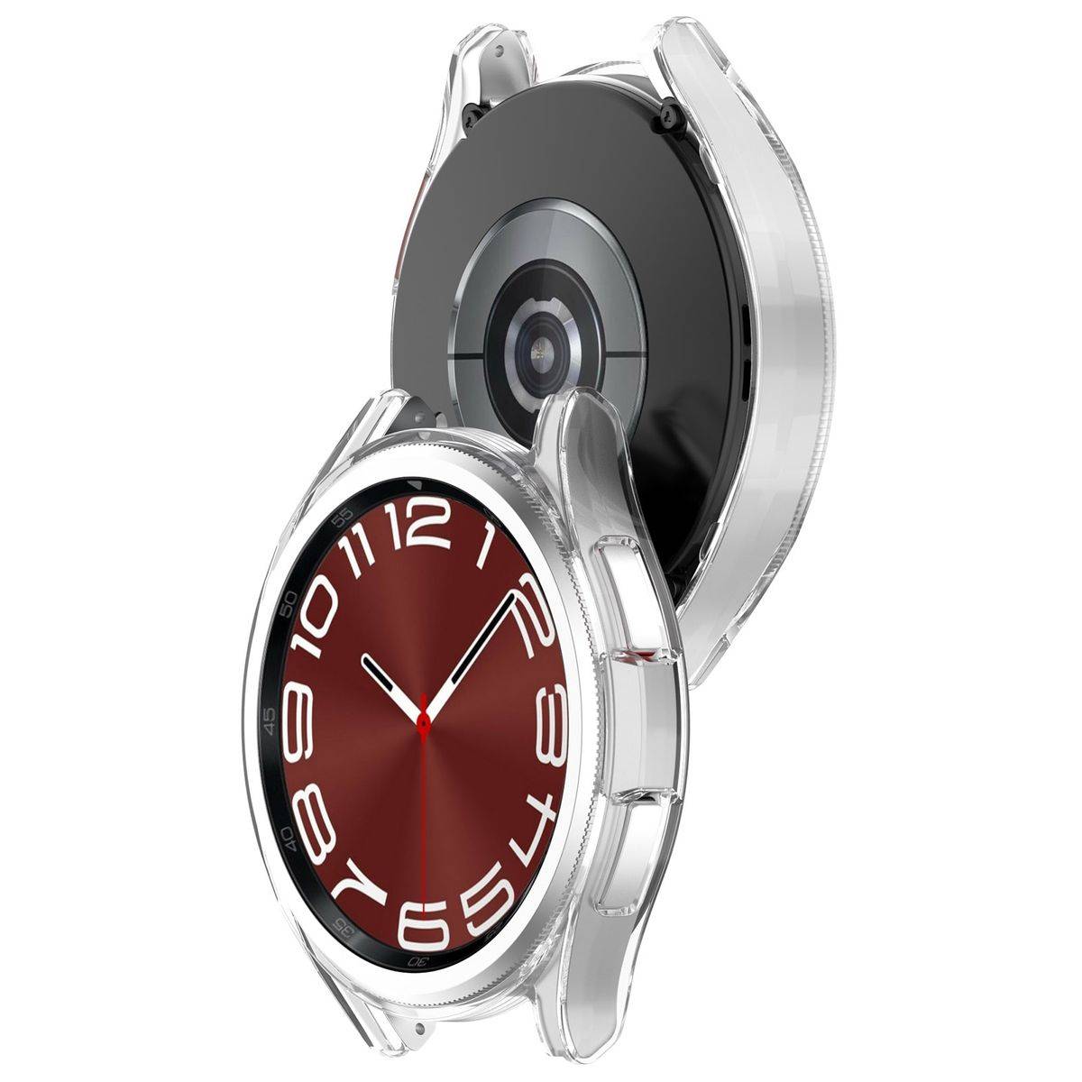 Für Samsung Galaxy Watch 6 Classic 43mm Smartwatch Schutz Transparent