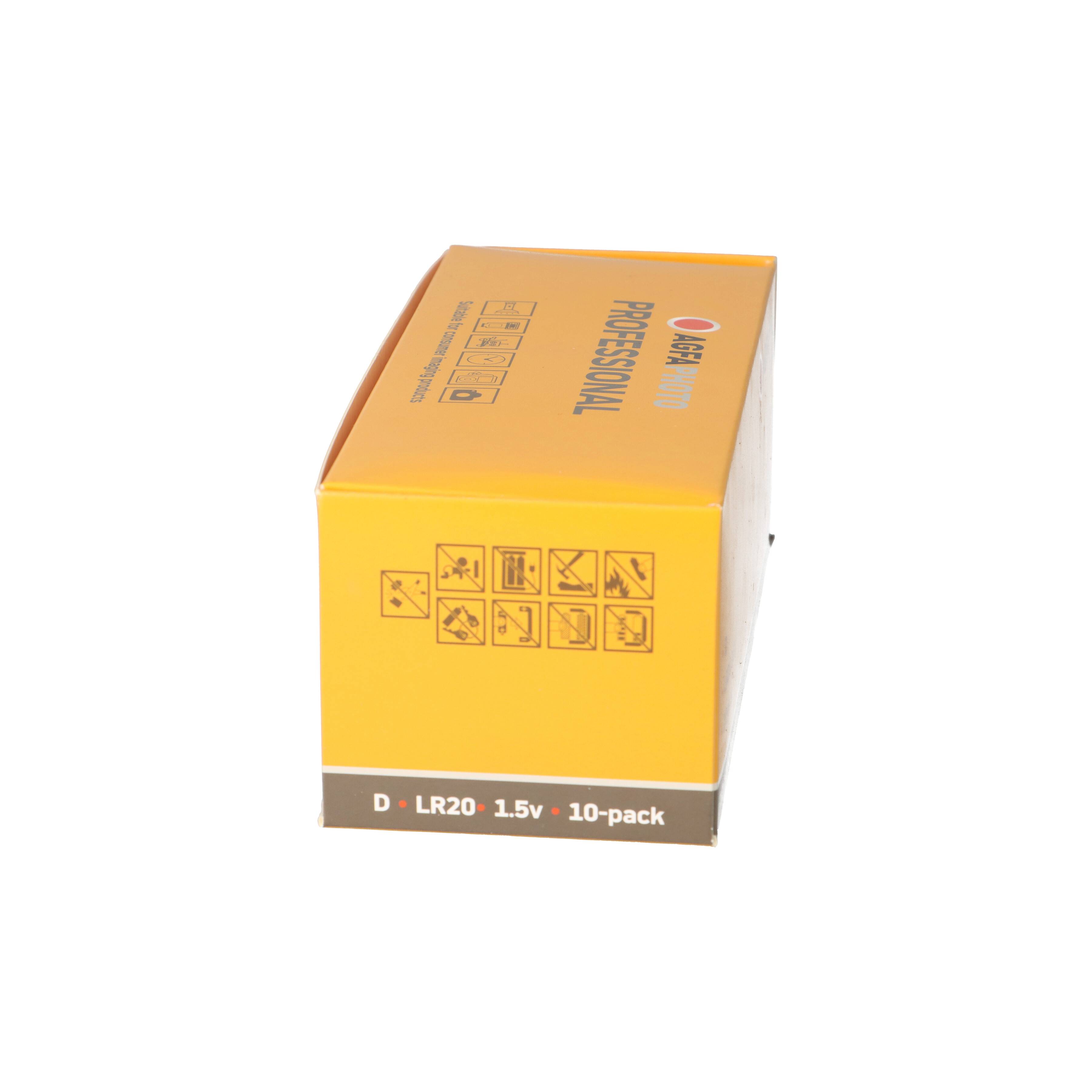 AGFAPHOTO Batterie Professional Mono D 1.5V 10 Stück