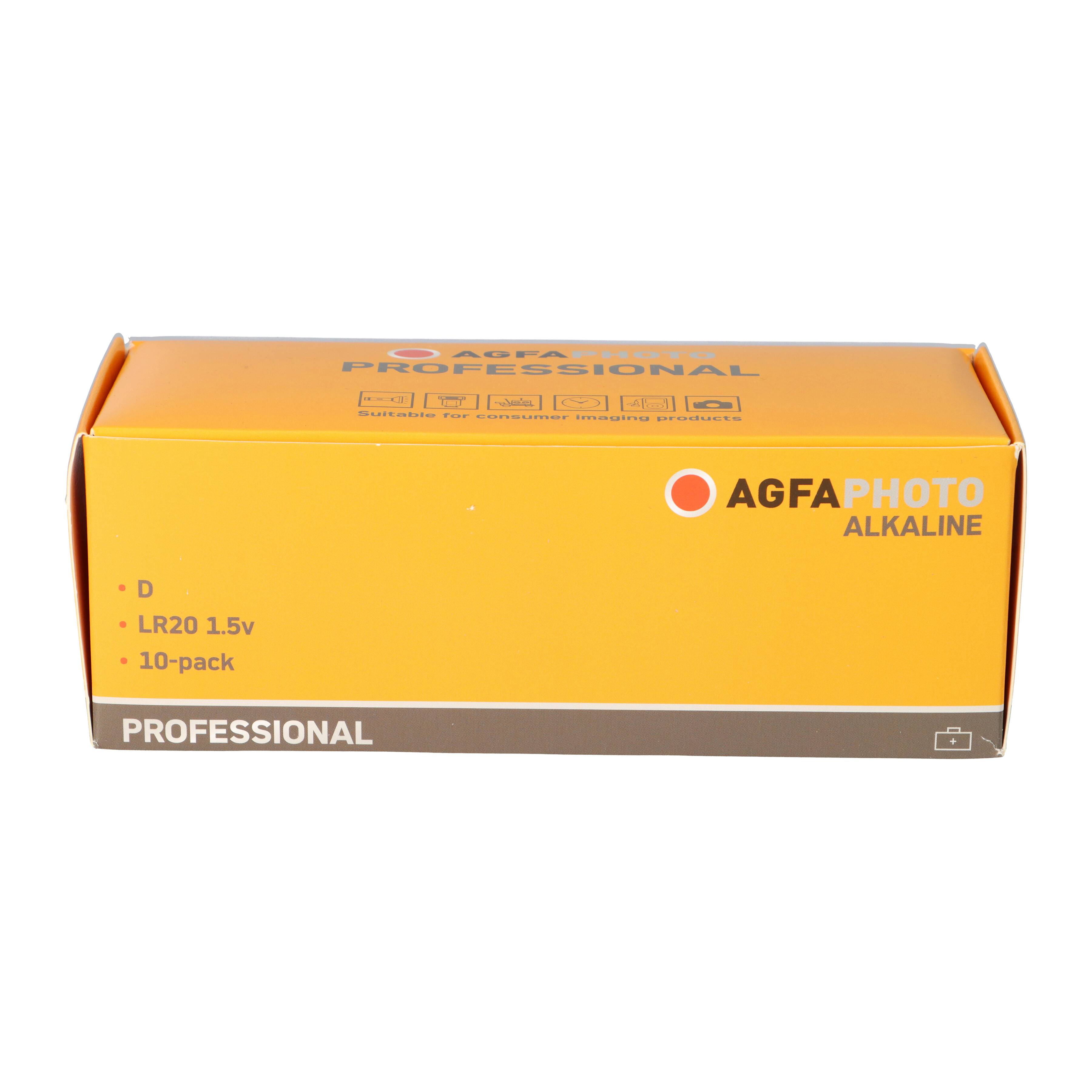 AGFAPHOTO Batterie Professional Mono D 1.5V 10 Stück