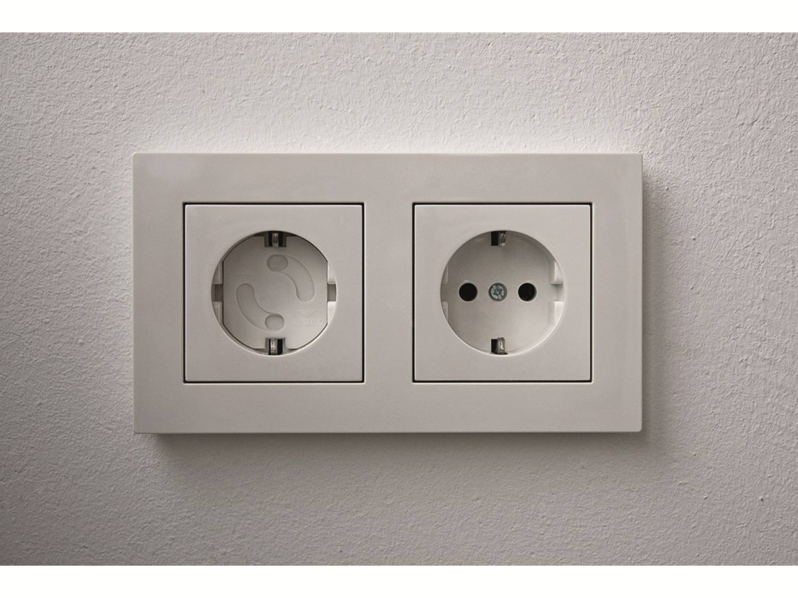 GOOBAY Berührungsschutz für Steckdosen NKS 02, 5 Stück