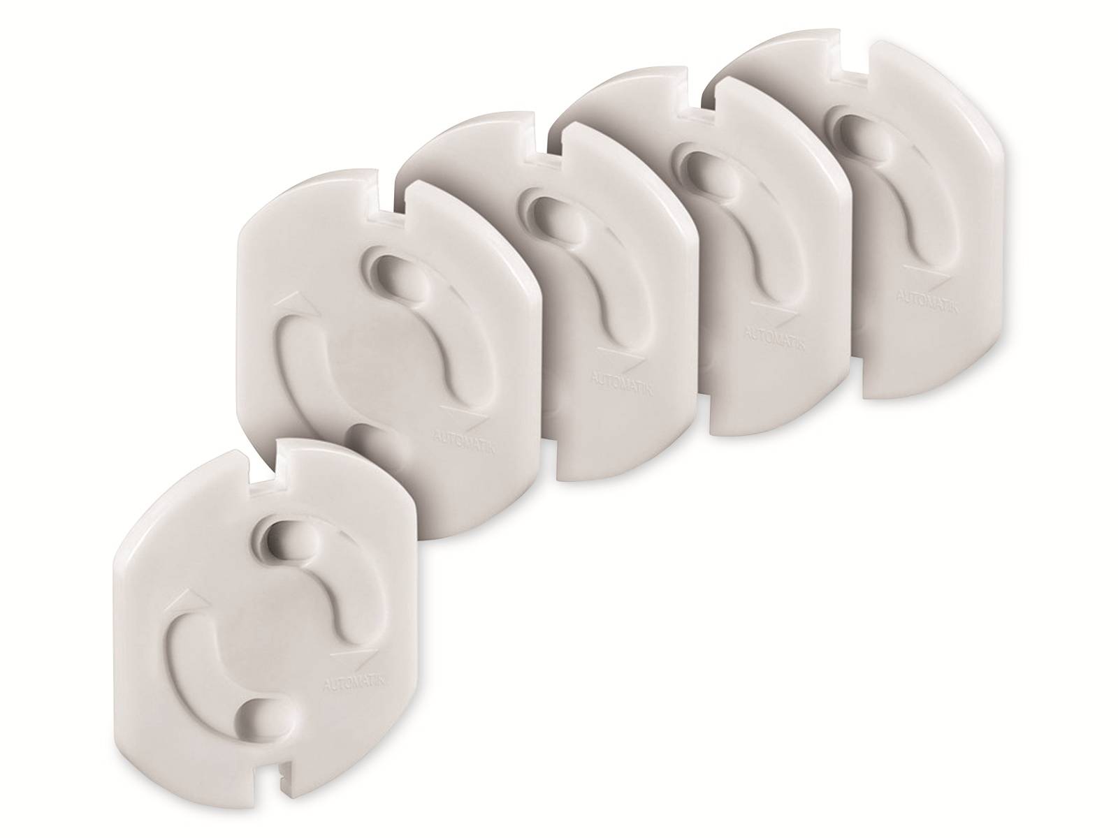 GOOBAY Berührungsschutz für Steckdosen NKS 02, 5 Stück