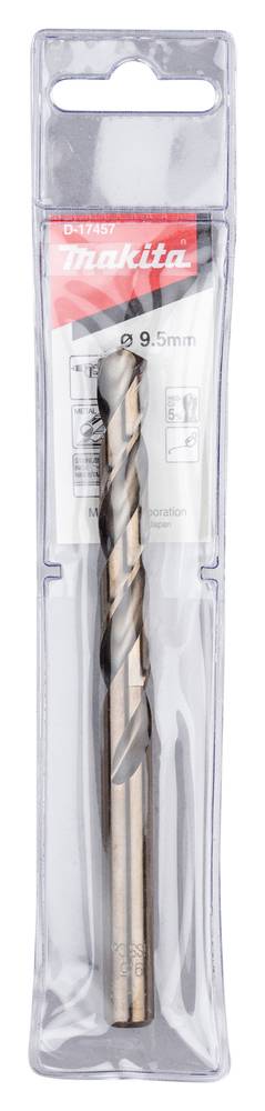 Makita HSS-Cobalt (5%), 9,5 x 125 mm HSS-Cobalt • Metall • 9,5 x 125 mm