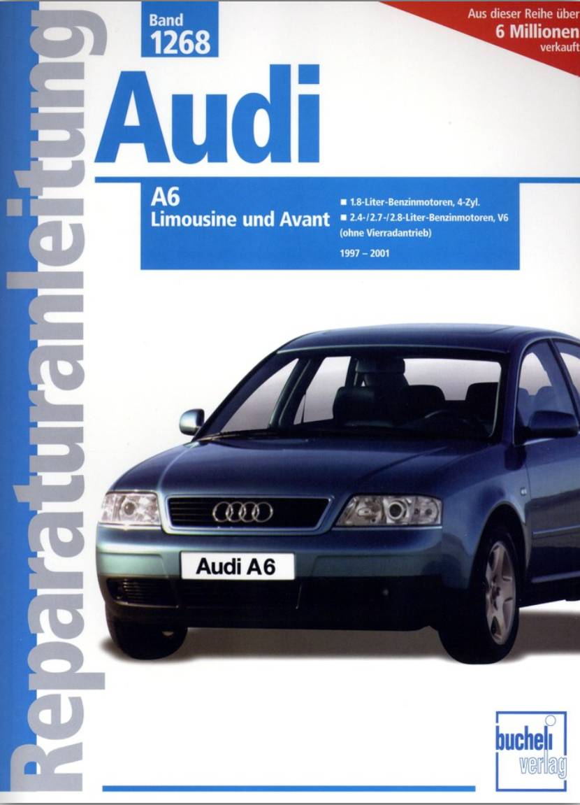 Audi A6 MJ 1997 - 2001 - Fachliteratur