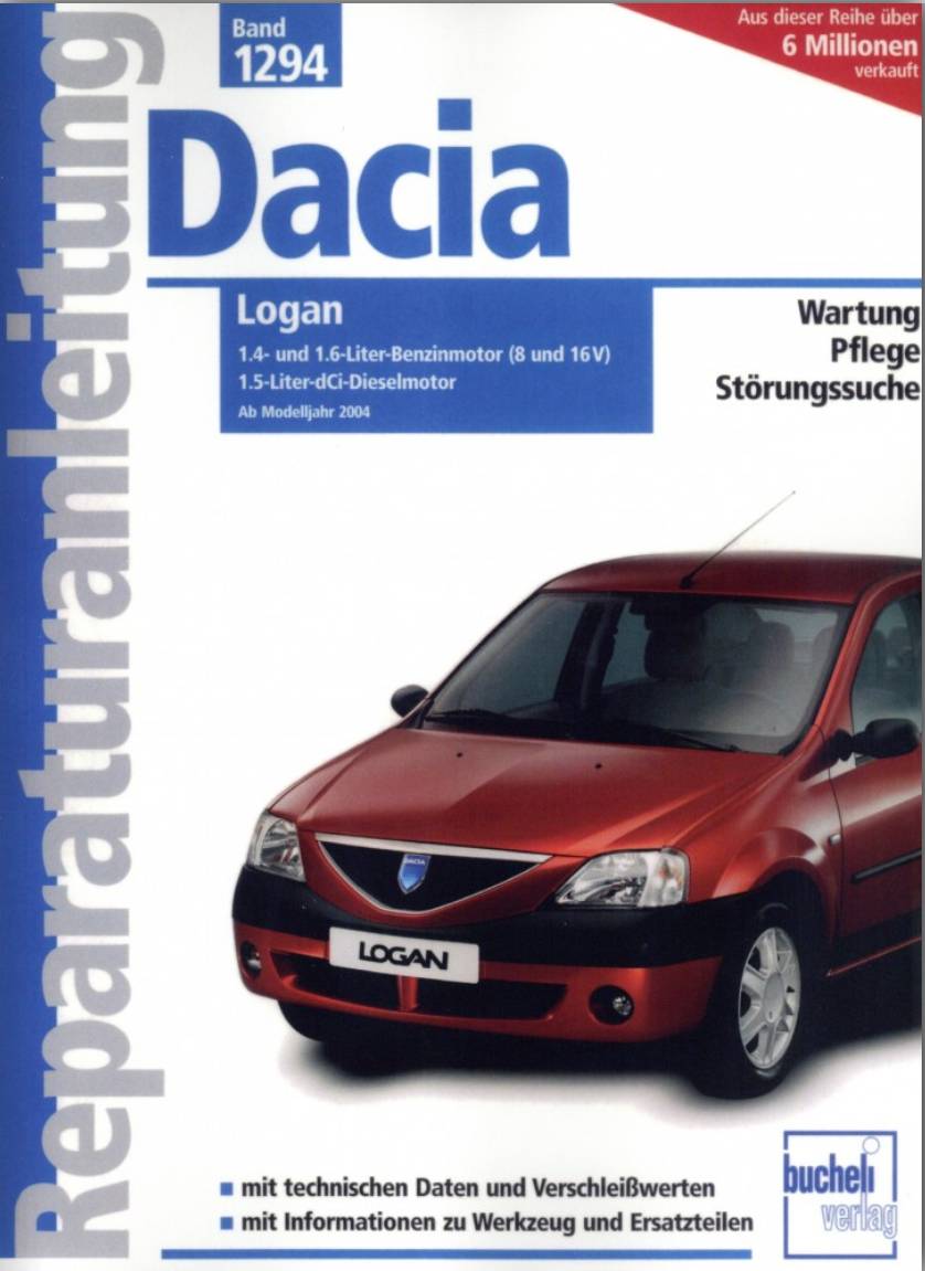 Dacia Logan ab MJ 2004 - Fachliteratur