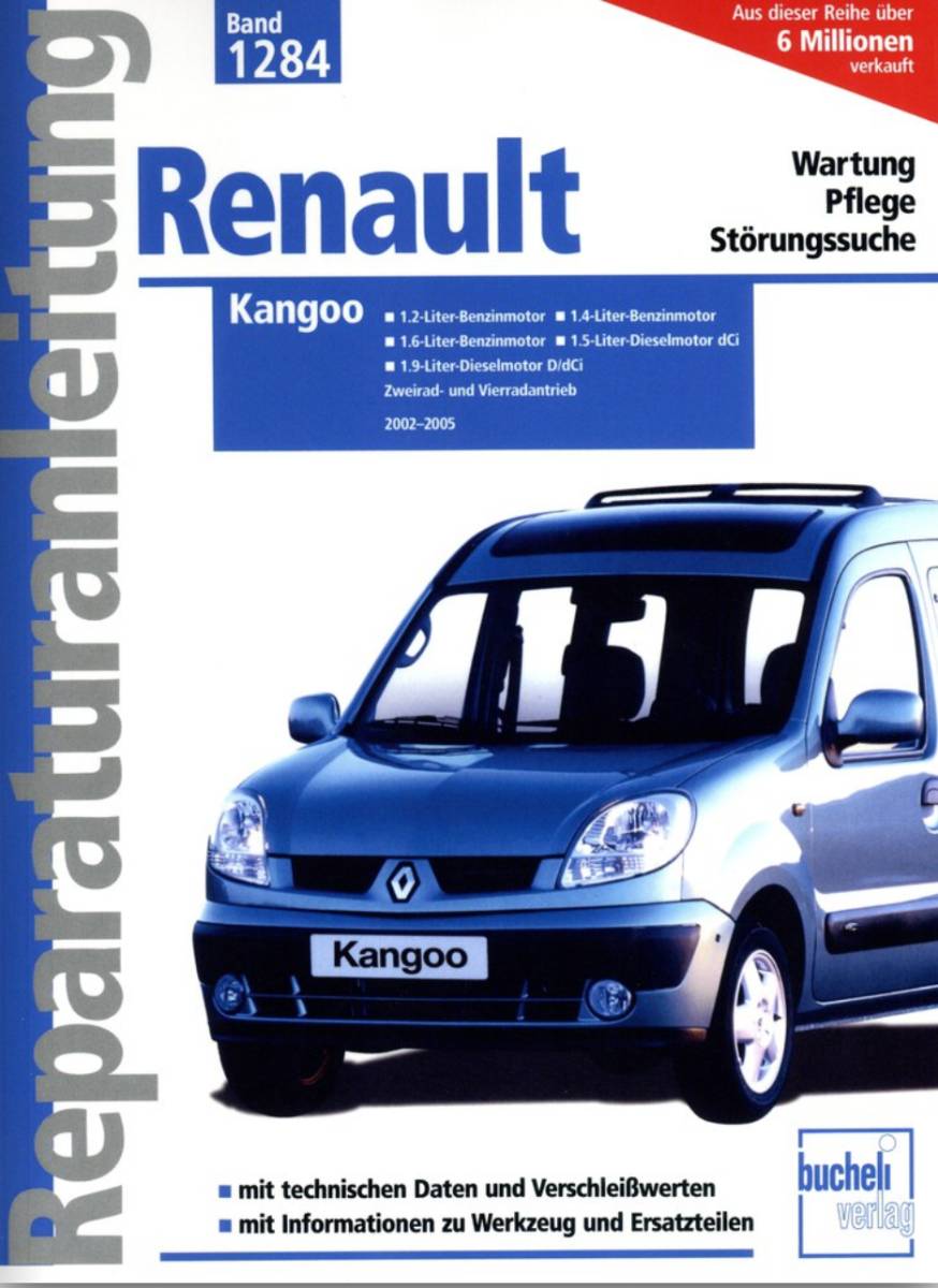 Renault Kangoo 2002 - 2005 - Fachliteratur