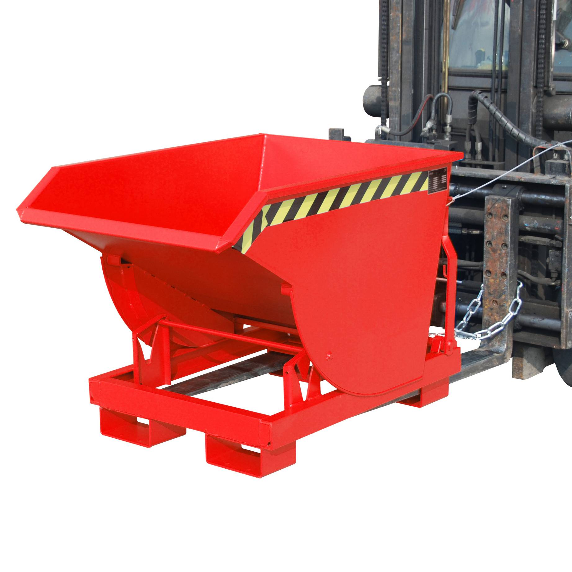 Kippbehälter BKM 30, lackiert, Feuerrot