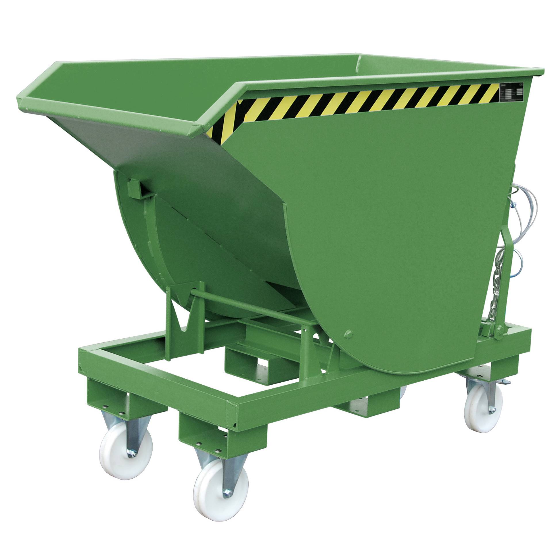 Kippbehälter BKM 50, lackiert, Resedagrün