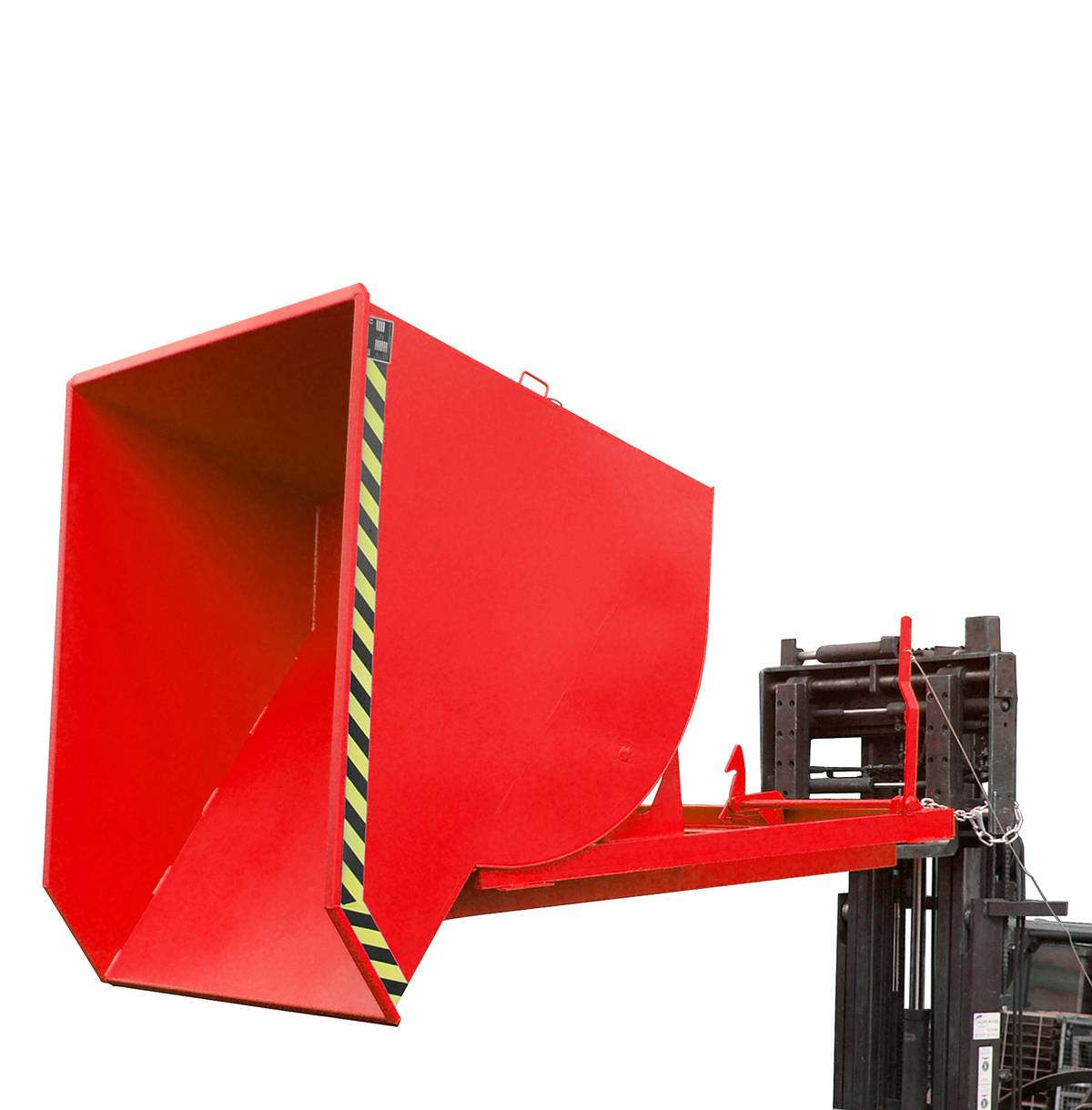 Kippbehälter BKM 150, lackiert, Feuerrot