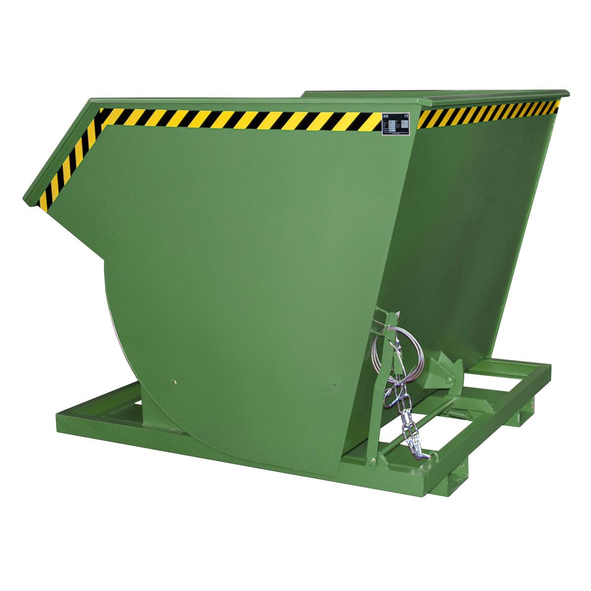 Kippbehälter BKM 200, lackiert, Resedagrün