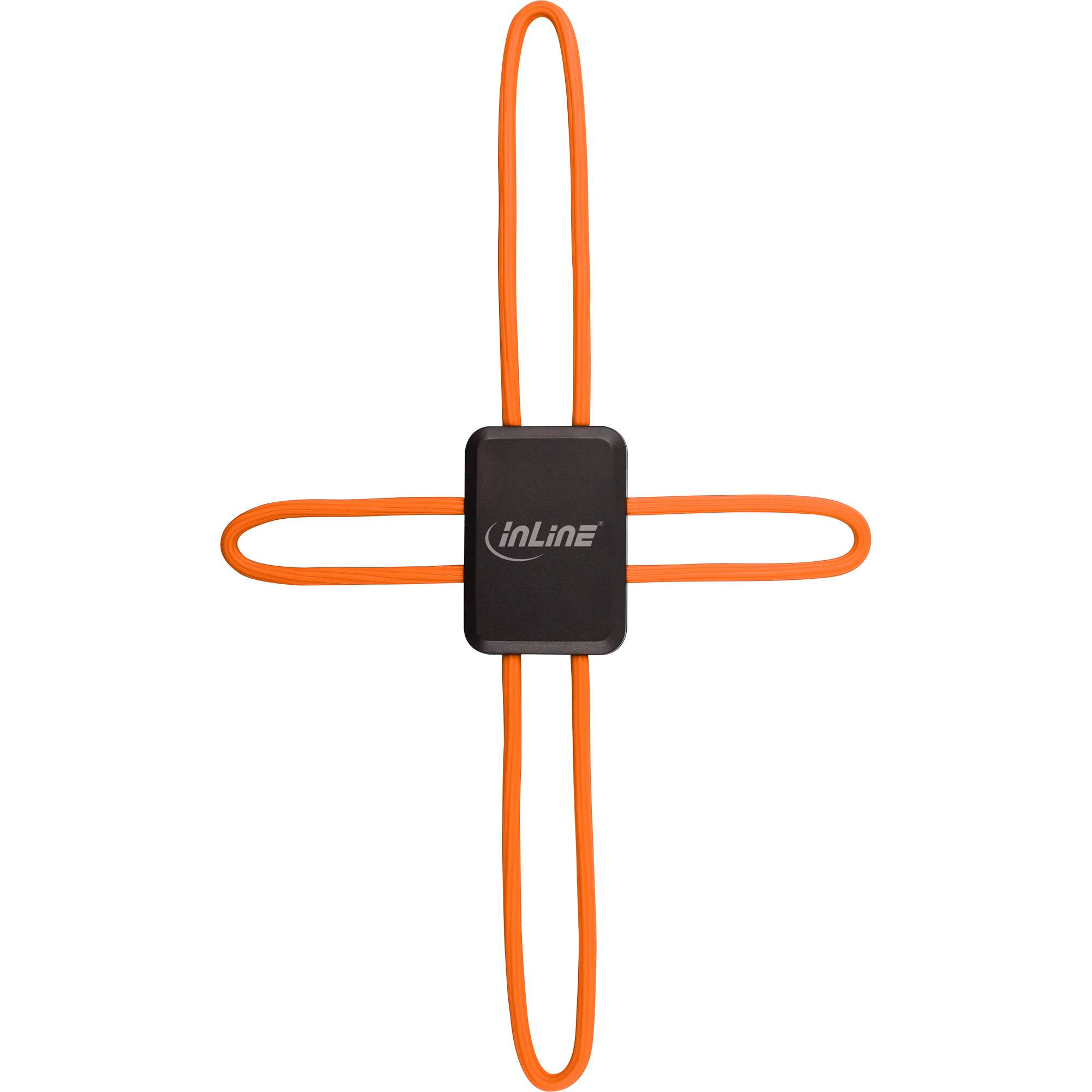 Schwarzes quadratisches Gerät mit der Beschriftung 