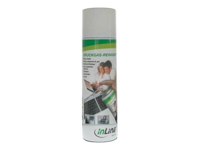 INLINE - Power Duster - ""extra starker"" Druckgas-Reiniger Spraydose 400ml