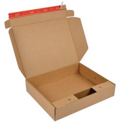 ColomPac Versandkarton für Notebook 17" 49x41x10cm - Braun