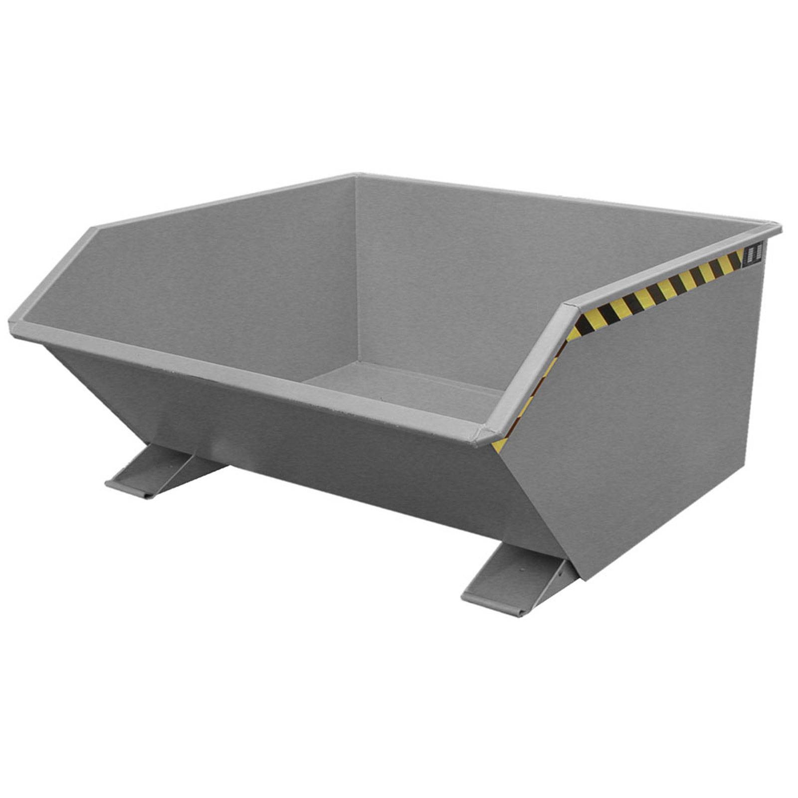 Kippbehälter GU 750, lackiert, Mausgrau