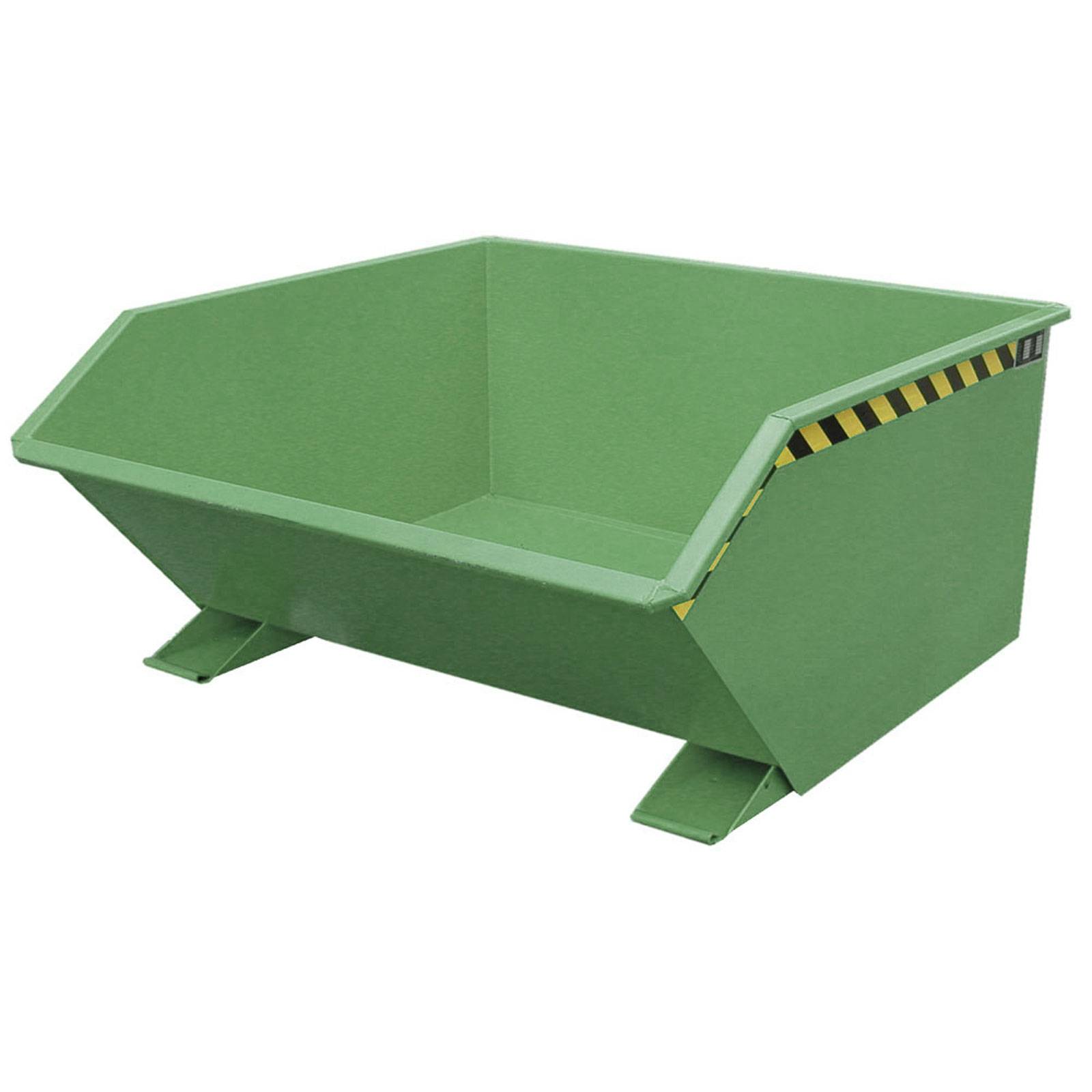 Kippbehälter GU 750, lackiert, Resedagrün