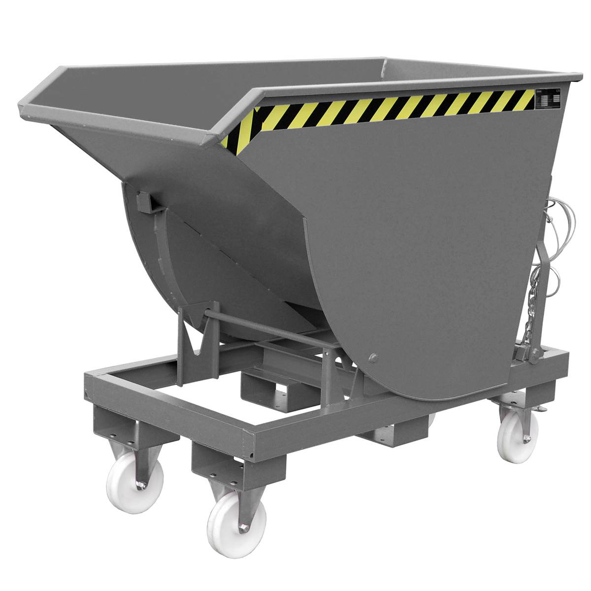 Kippbehälter BKM 50, lackiert, Mausgrau