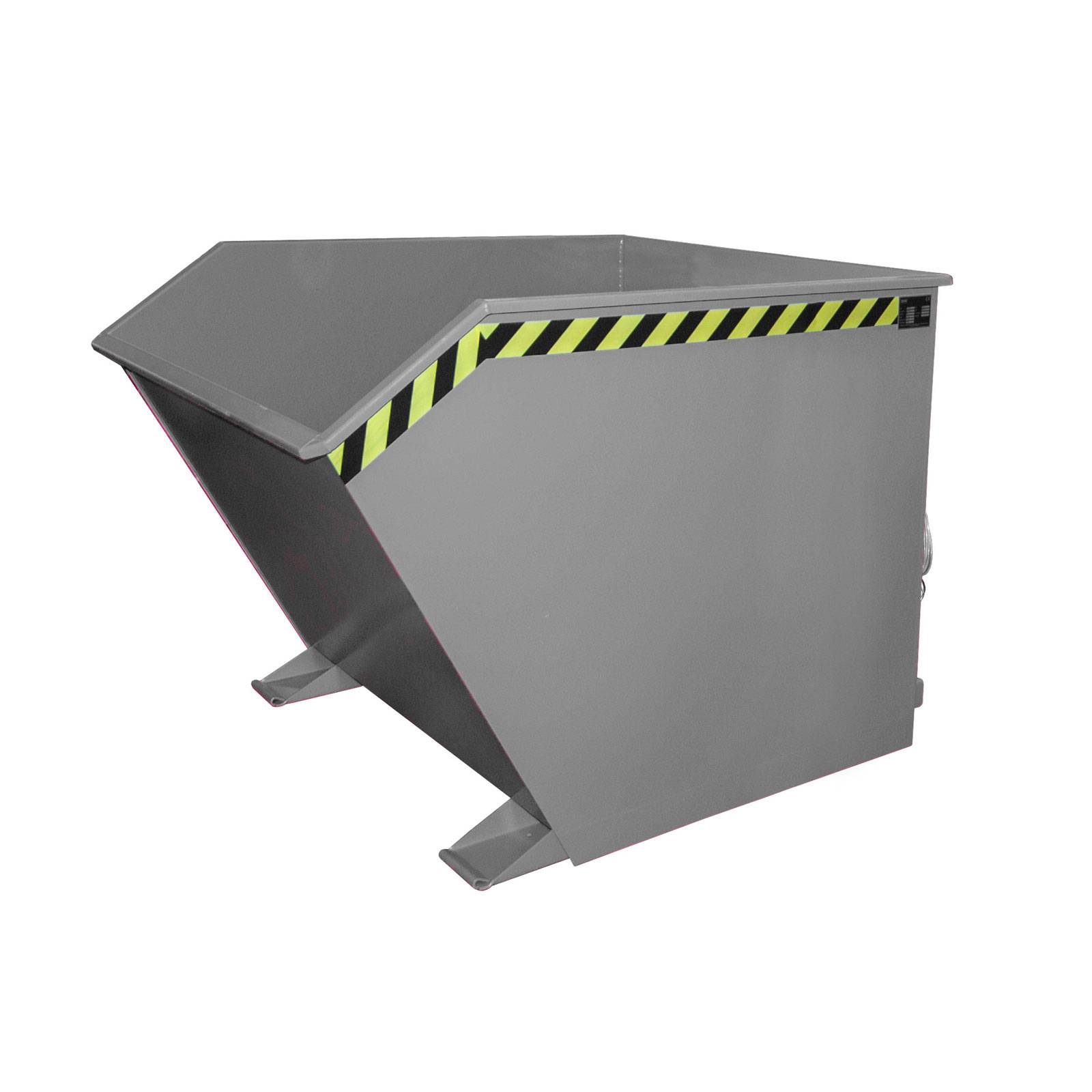 Kippbehälter GU 1500, lackiert, Mausgrau