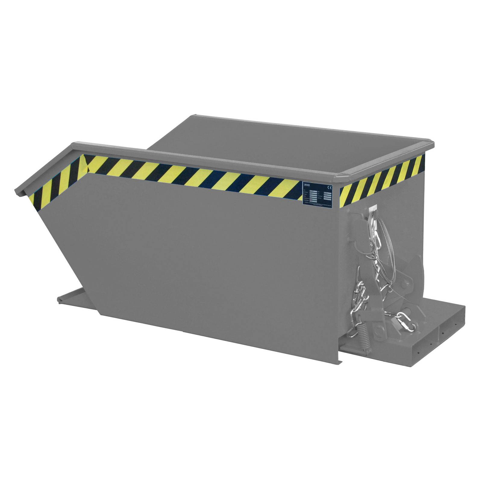 Kippbehälter GU 300, lackiert, Mausgrau