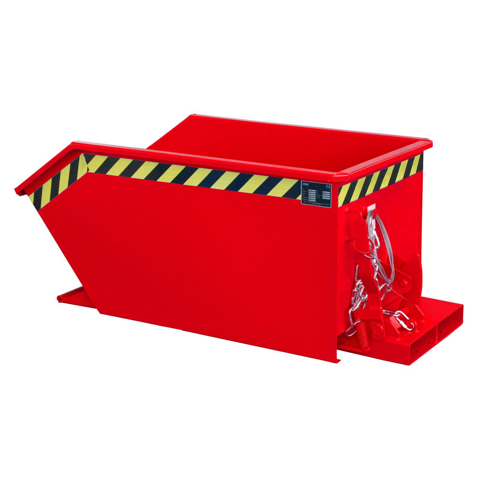 Kippbehälter GU 300, lackiert, Feuerrot