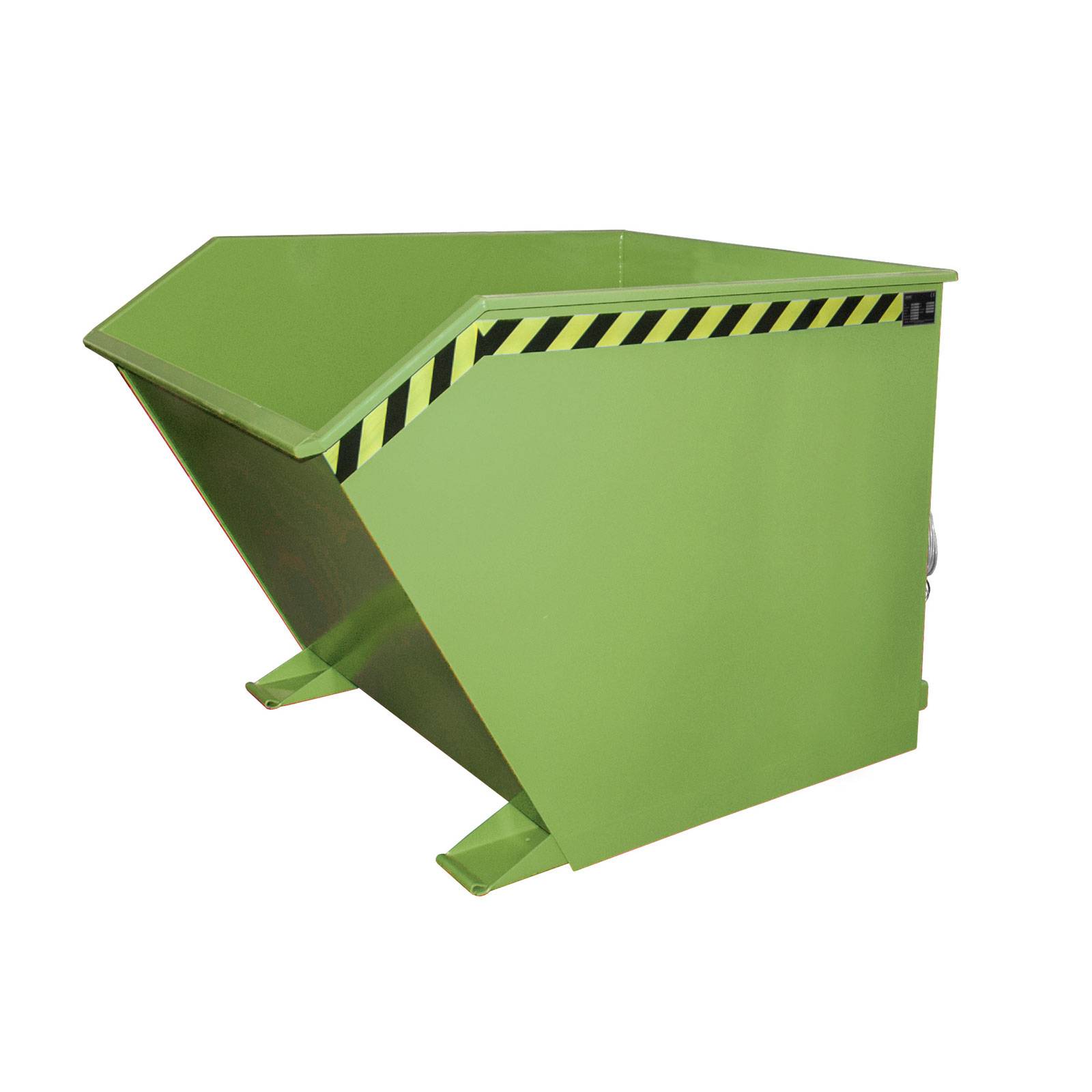 Kippbehälter GU 1500, lackiert, Resedagrün