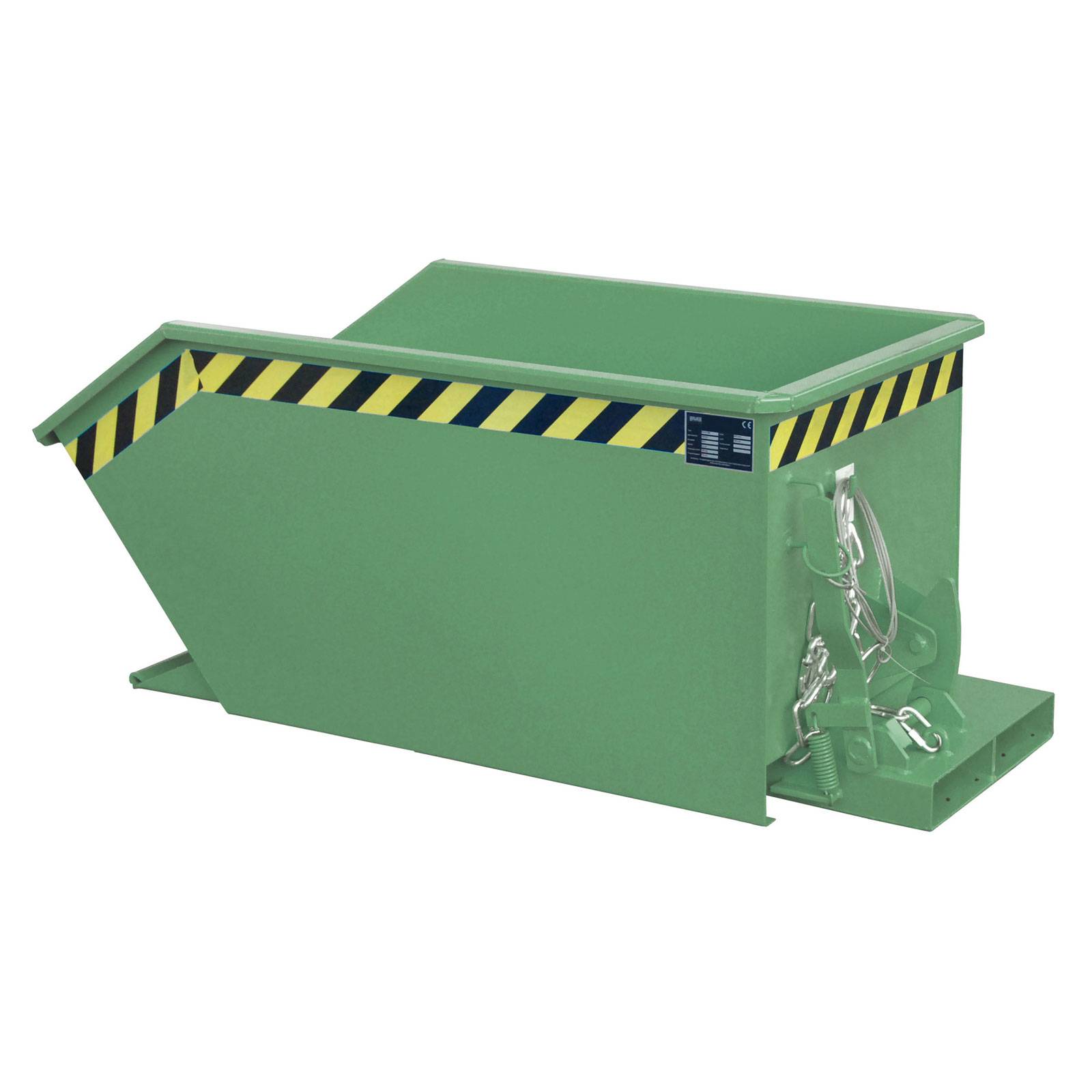 Kippbehälter GU 300, lackiert, Resedagrün