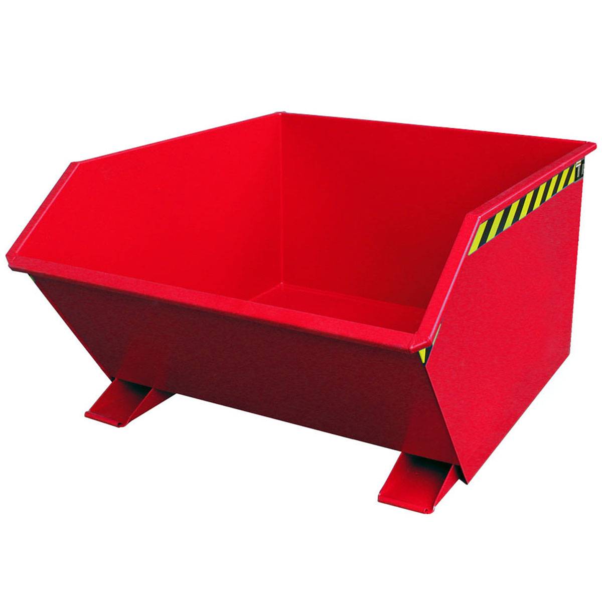 Kippbehälter GU 1000, lackiert, Feuerrot