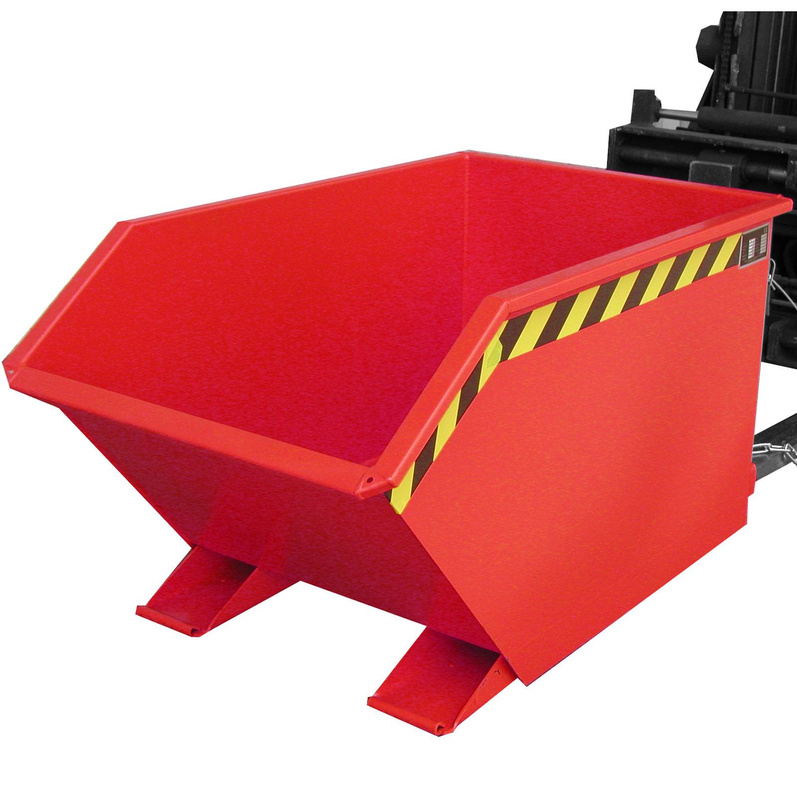 Kippbehälter GU 500, lackiert, Feuerrot