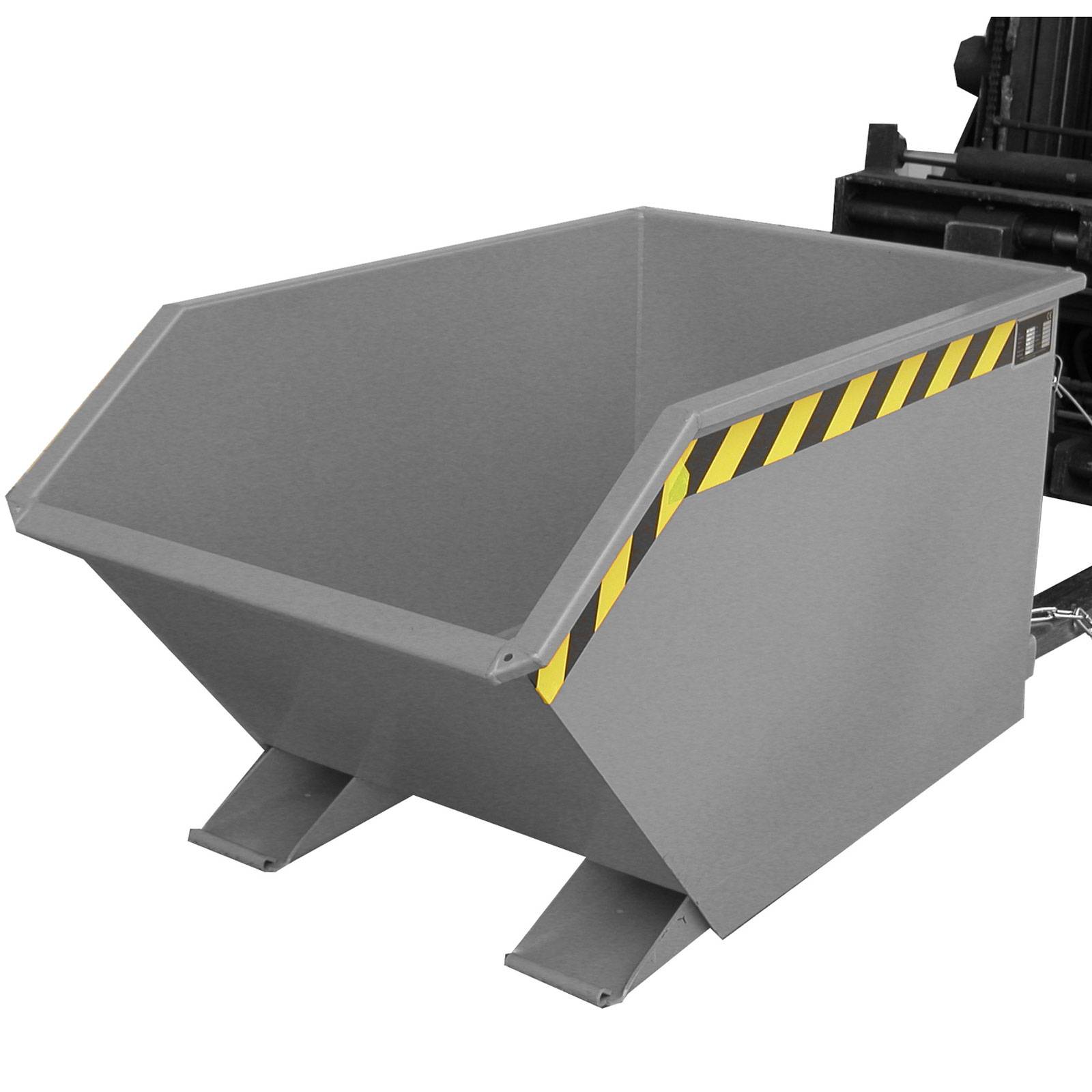 Kippbehälter GU 500, lackiert, Mausgrau