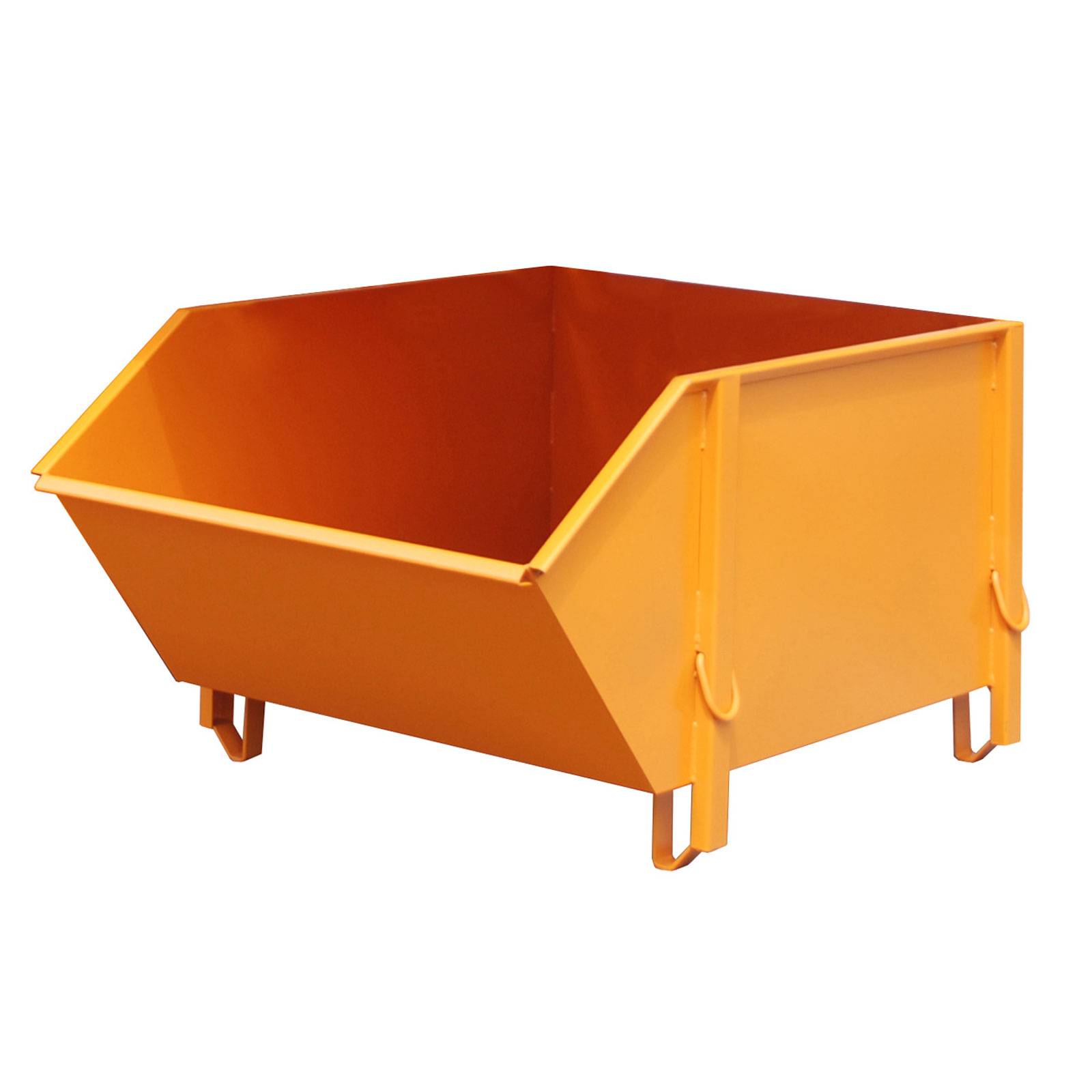 Baustoffbehälter BBG 100, lackiert, Gelborange