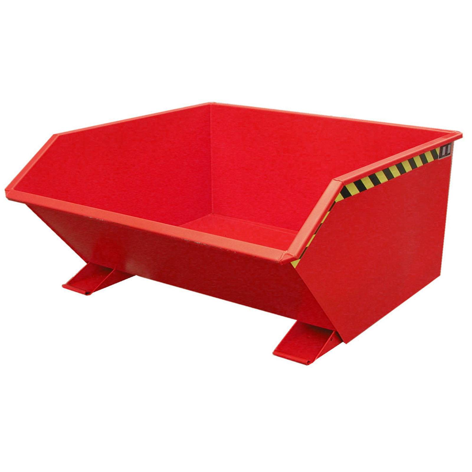 Kippbehälter GU 750, lackiert, Feuerrot