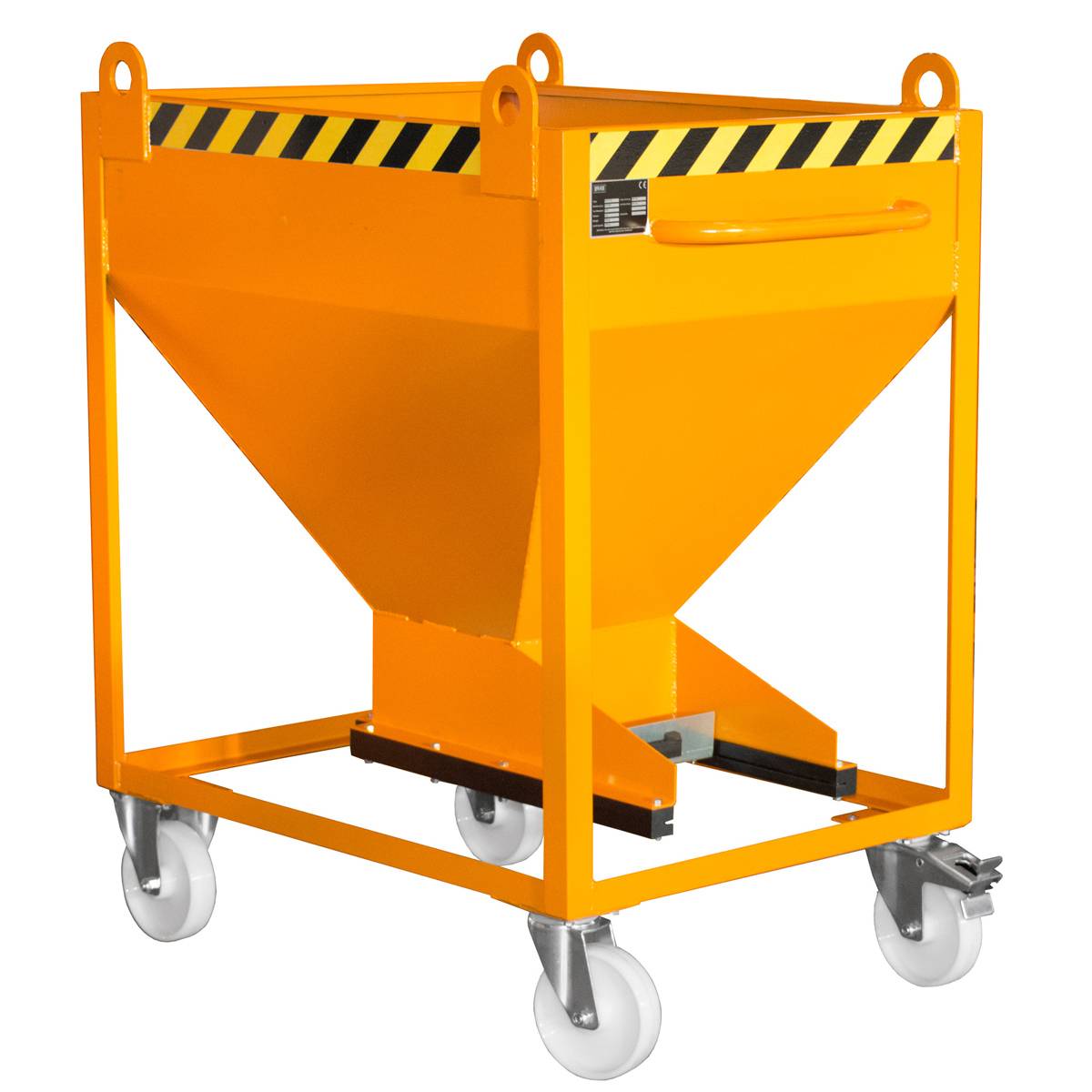 Silobehälter SR-D 375, lackiert, Gelborange