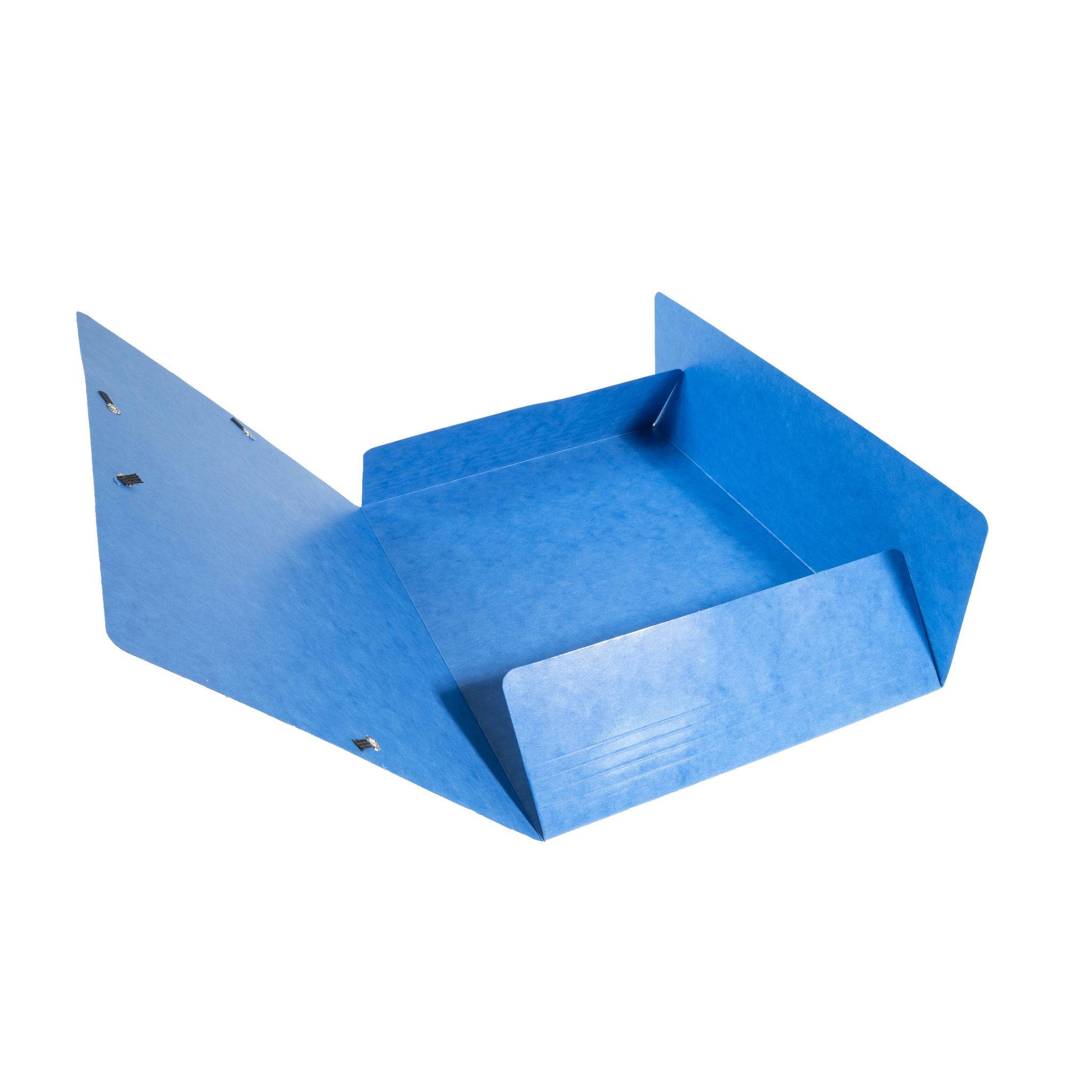 Exacompta 25x Sammelmappe +3 Klappen Gummizug MAXI Karton A4 Dunkelblau 55832E