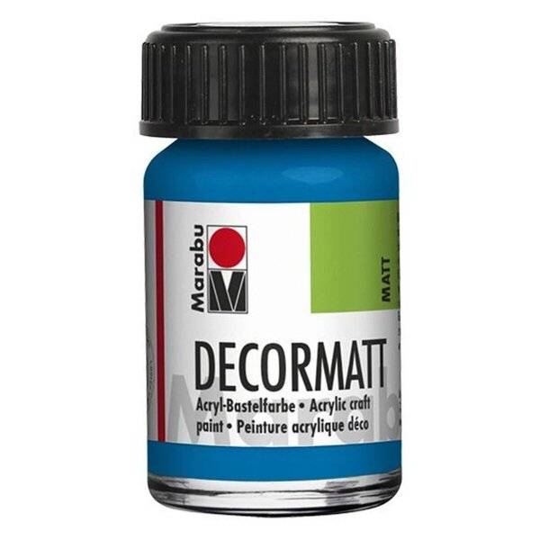 Decormatt Acryl - Azurblau 095 15 ml.