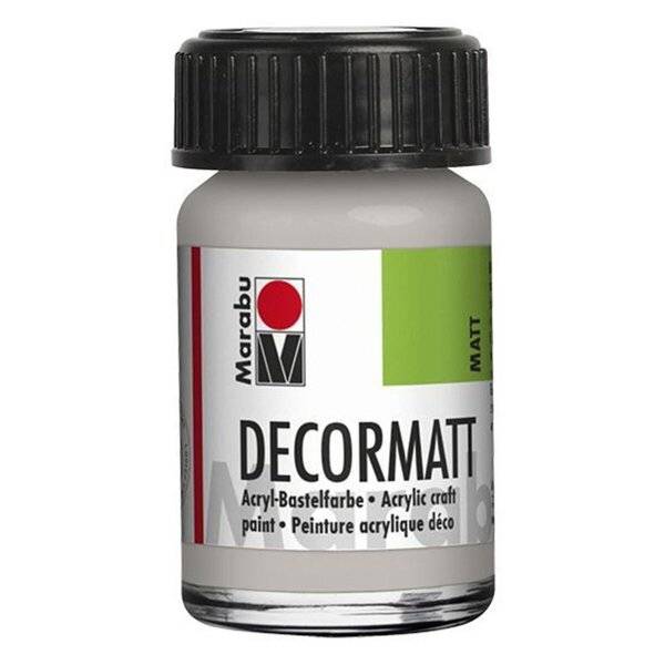 Decormatt Acryl - Metallic-Silber 782 15 ml.