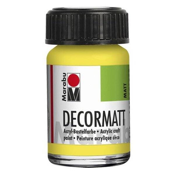 Decormatt Acryl - Zitron 020 15 ml.