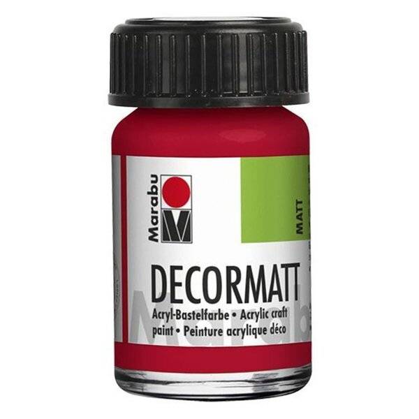 Decormatt Acryl - Kirschrot 031 15 ml.