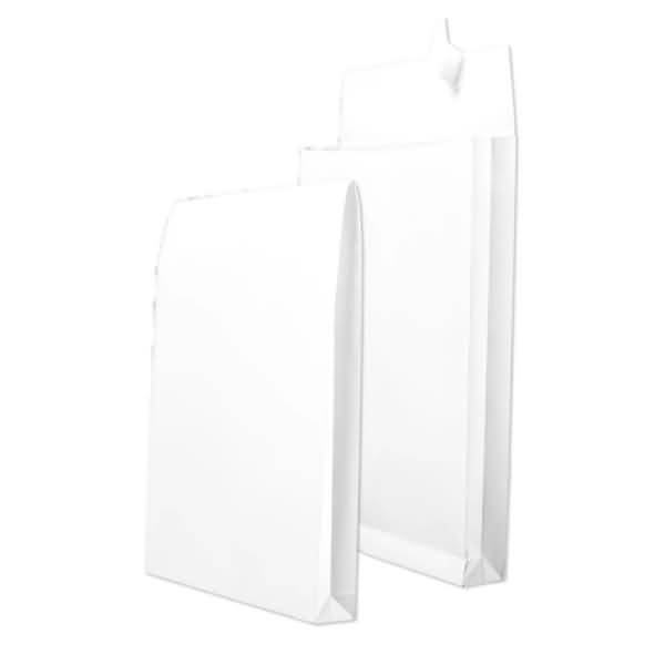 Faltentasche 30007062 C4 ohne Fenster haftklebend 140g weiß 100 Stück