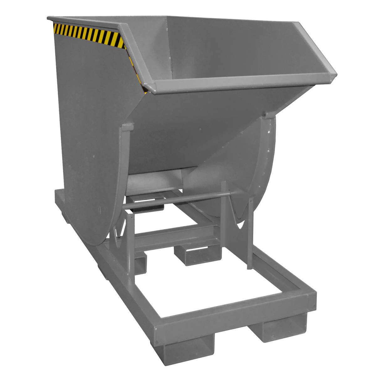 Kippbehälter BKM 75, lackiert, Mausgrau