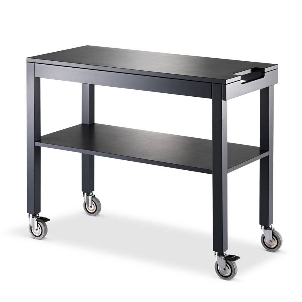 ETERNASOLID Servierwagen Charme, 70 x 45 x 84 cm (BxTxH), 2 Böden, Anthrazit