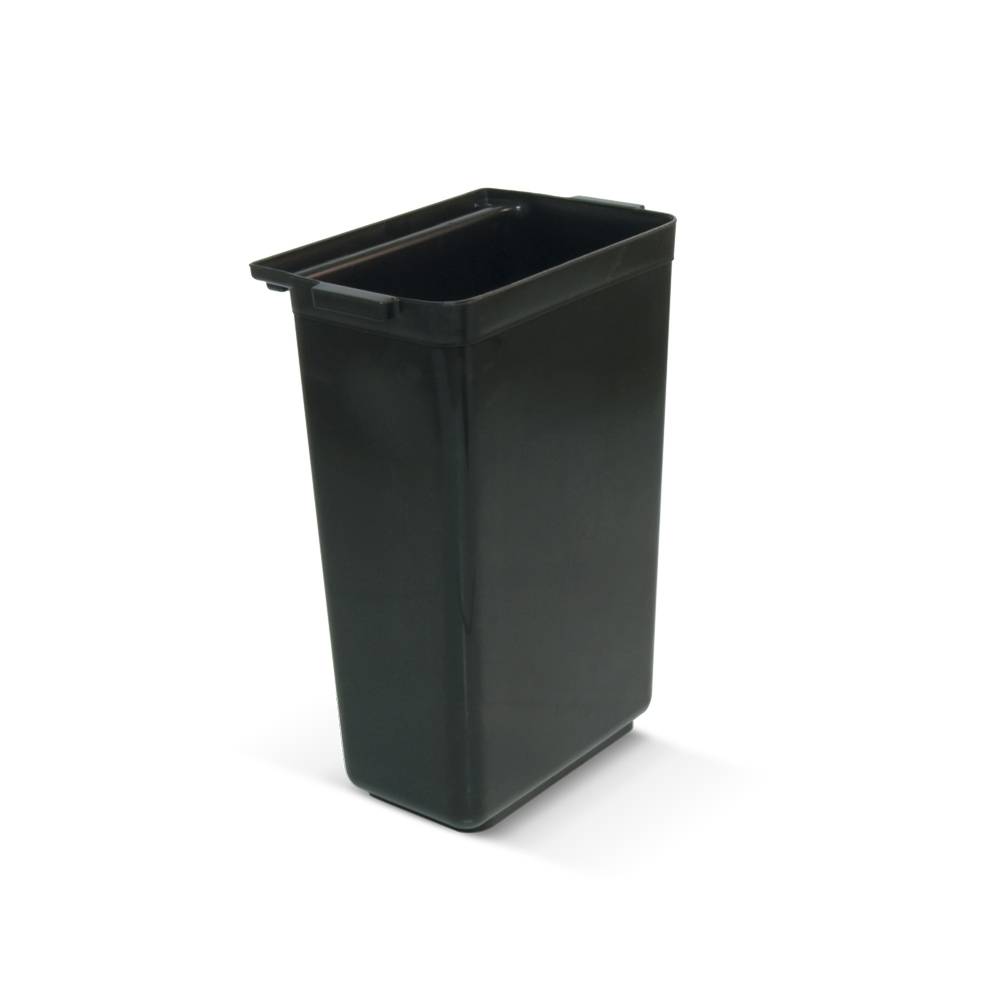 ETERNASOLID Abfallbehälter PVC, 33 × 16 × 51 cm, für Servier-, Schwerlast- und Abräumwagen