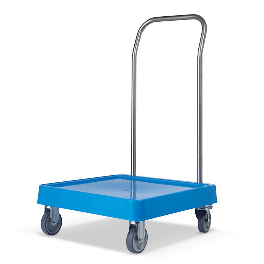 ETERNASOLID Transportwagen für Spülkorbe, mit Schiebebügel