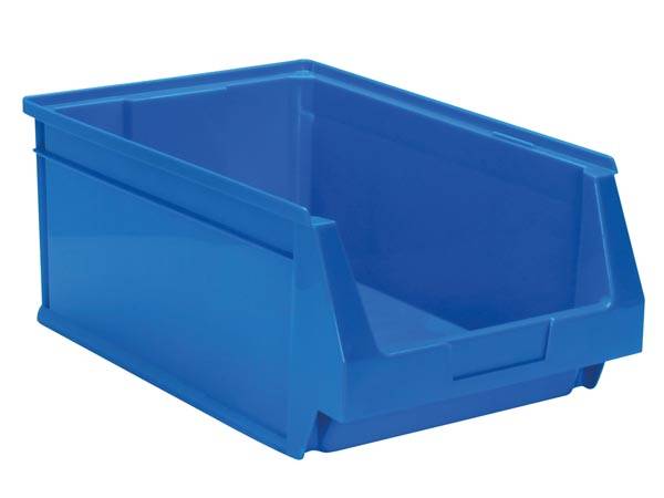 Tayg Sichtlagerkasten, stapelbar, Kunststoff, 420 x 270 x 175 mm, Blau