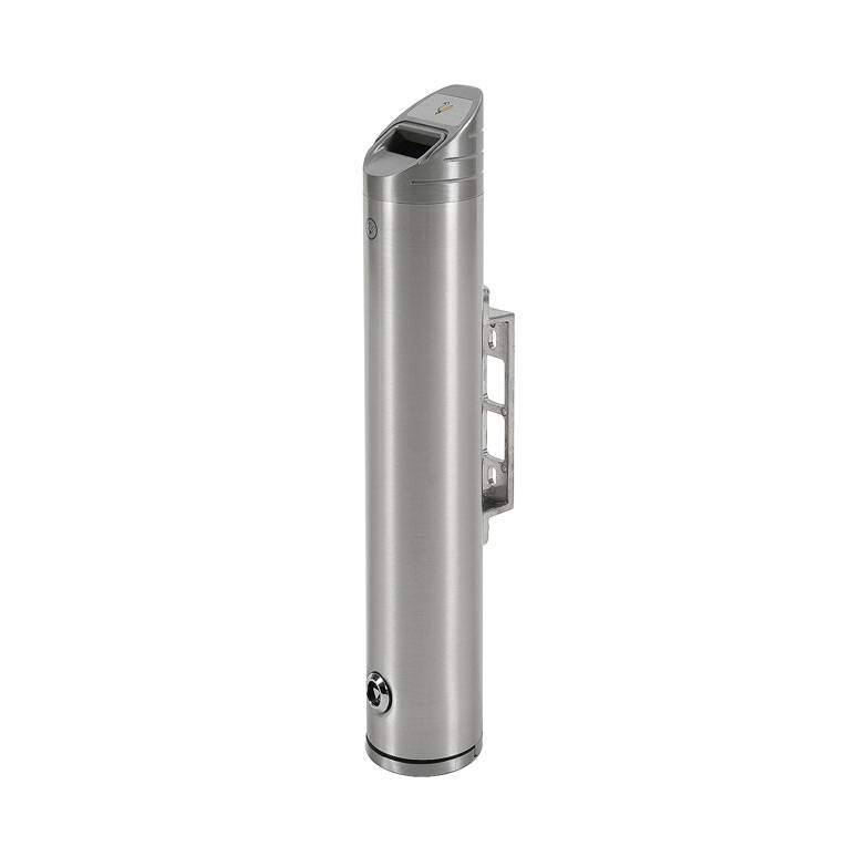 Showdown Wandaschenbecher rund - Silber