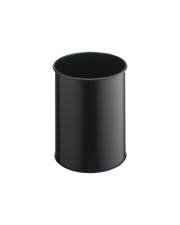 Durable Papierkorb rund 15 L Stahl Schwarz