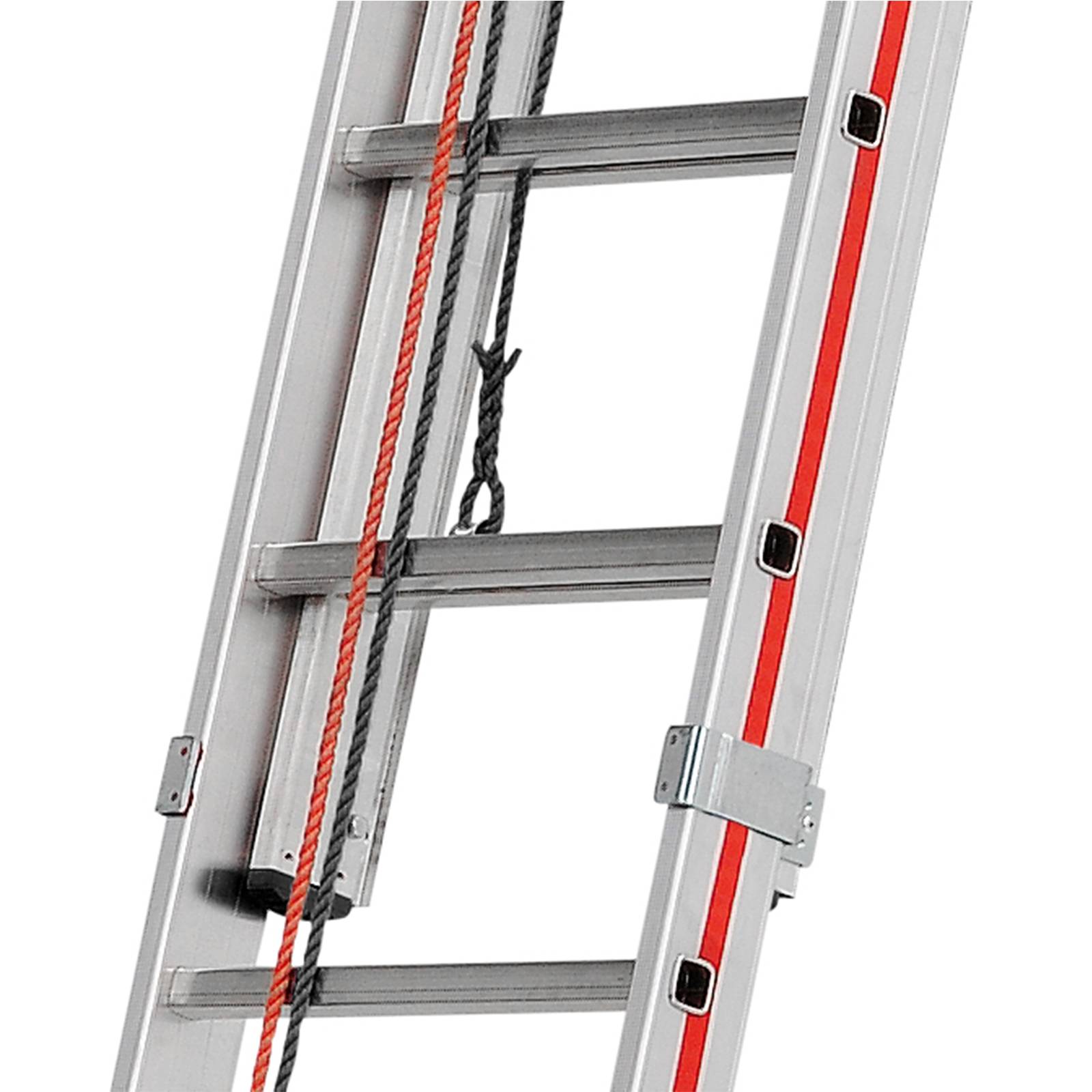 Hymer Seilzugleiter mit Wandlaufrollen 3x12 Sprossen