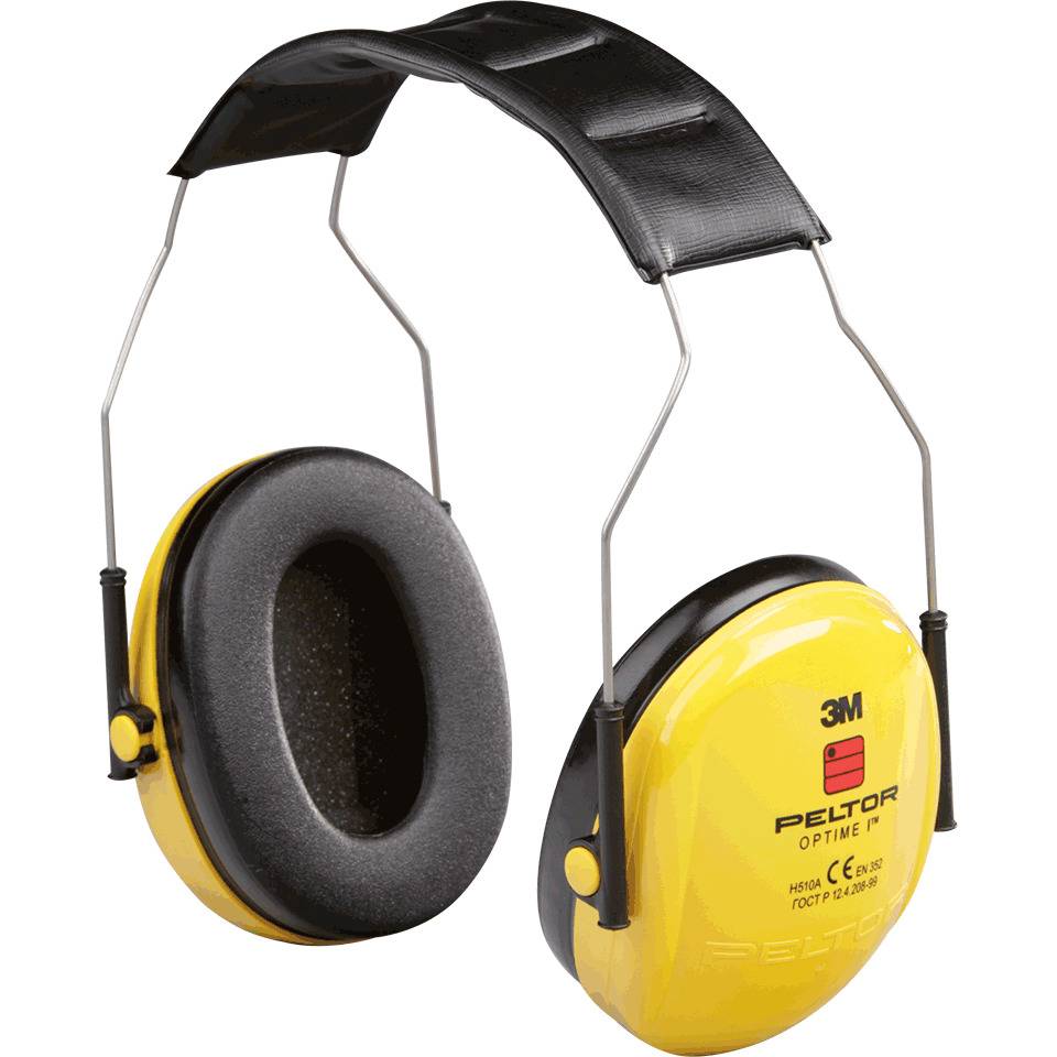3M™ PELTOR™ Gehörschutzkapsel OPTIME™ I, H510A, Kat.III, mit Kopfbügel, 180g