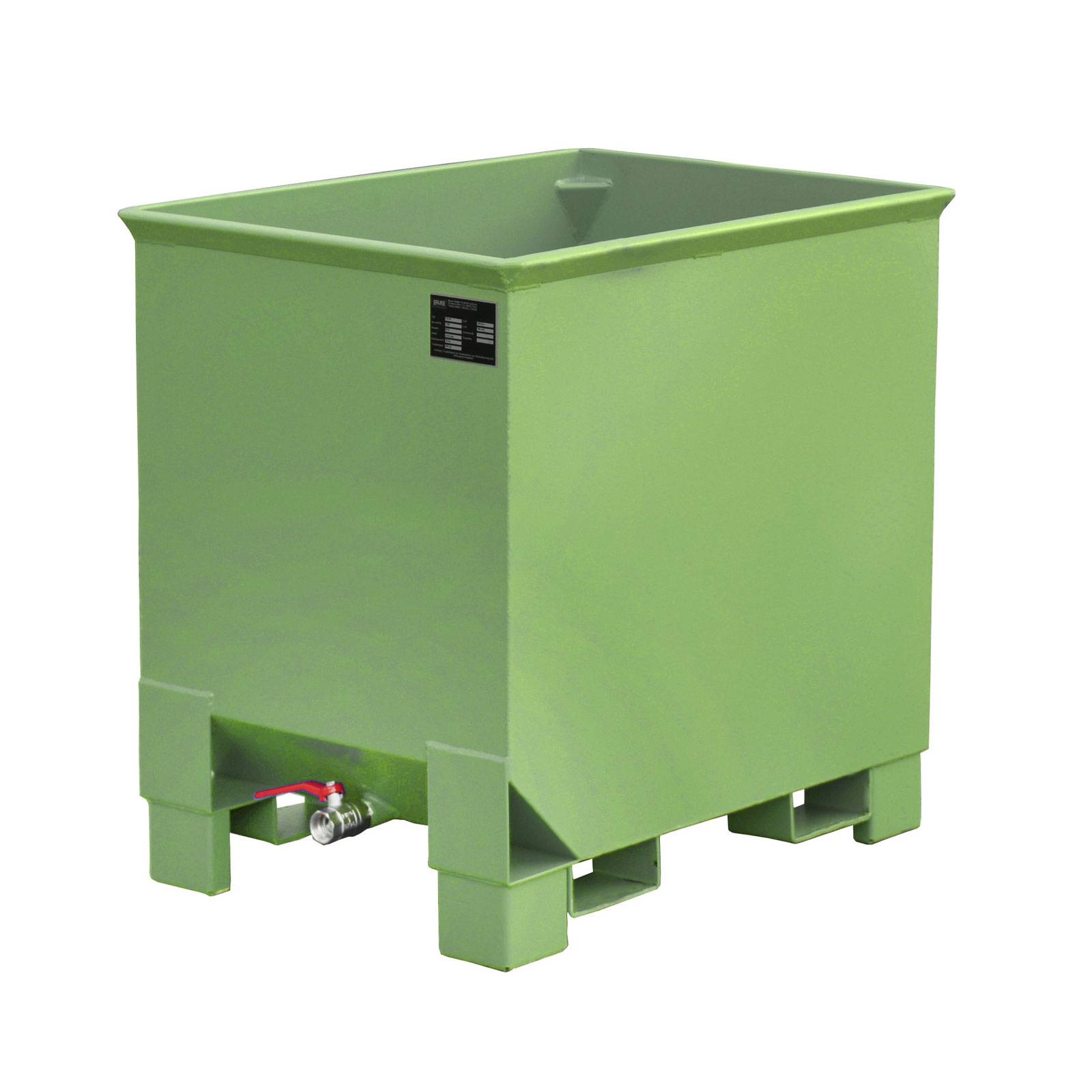 Spänekasten CS 30, lackiert, Resedagrün