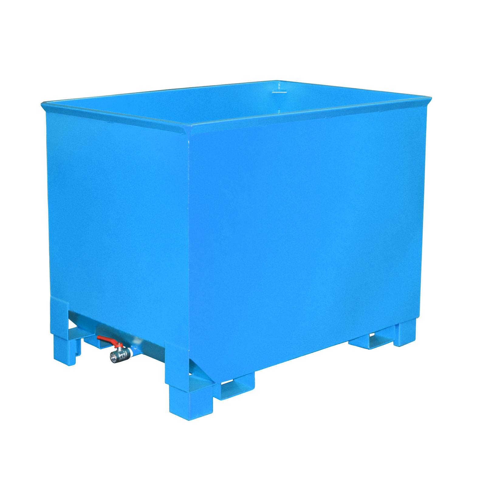 Spänekasten CS 80, lackiert, Lichtblau