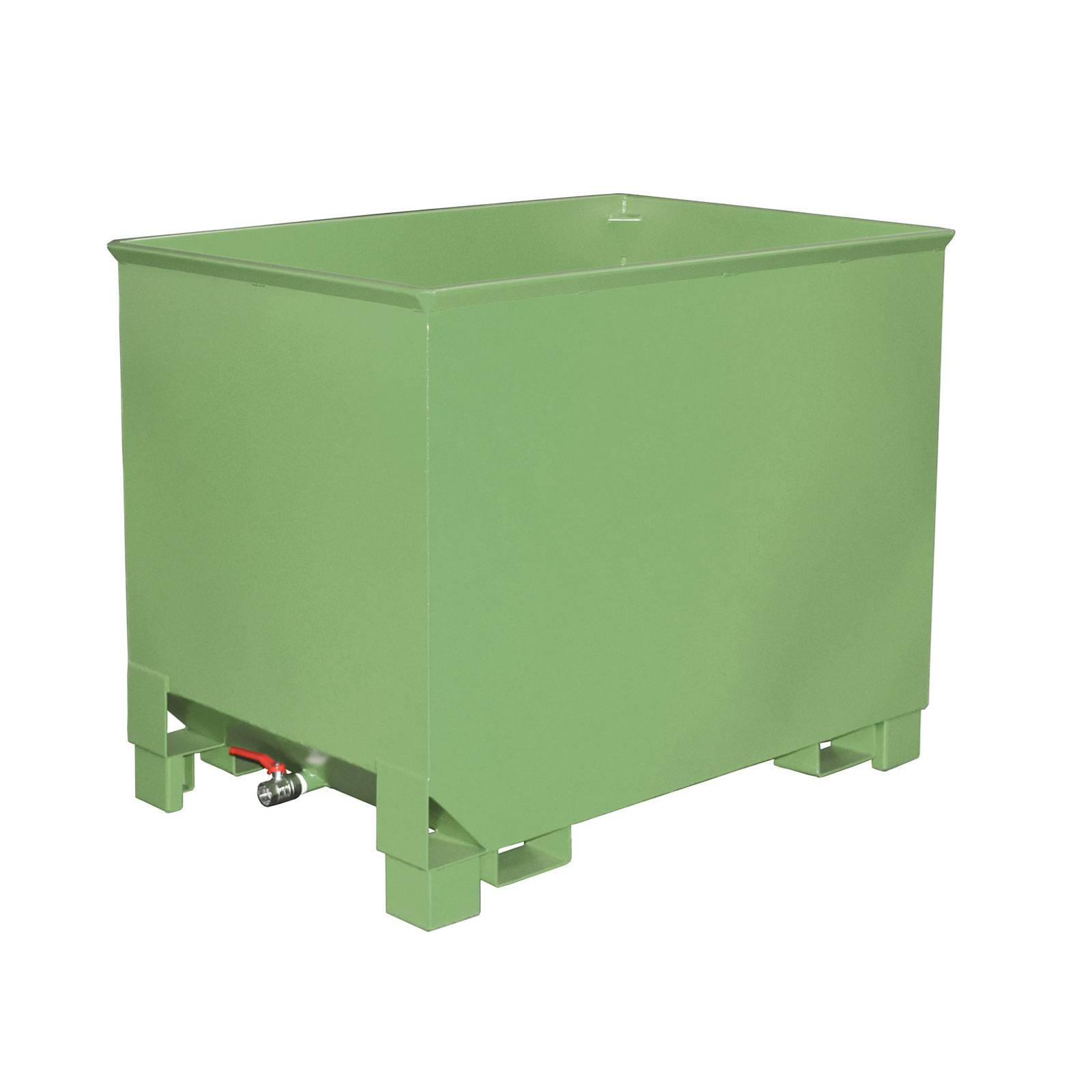 Spänekasten CS 80, lackiert, Resedagrün