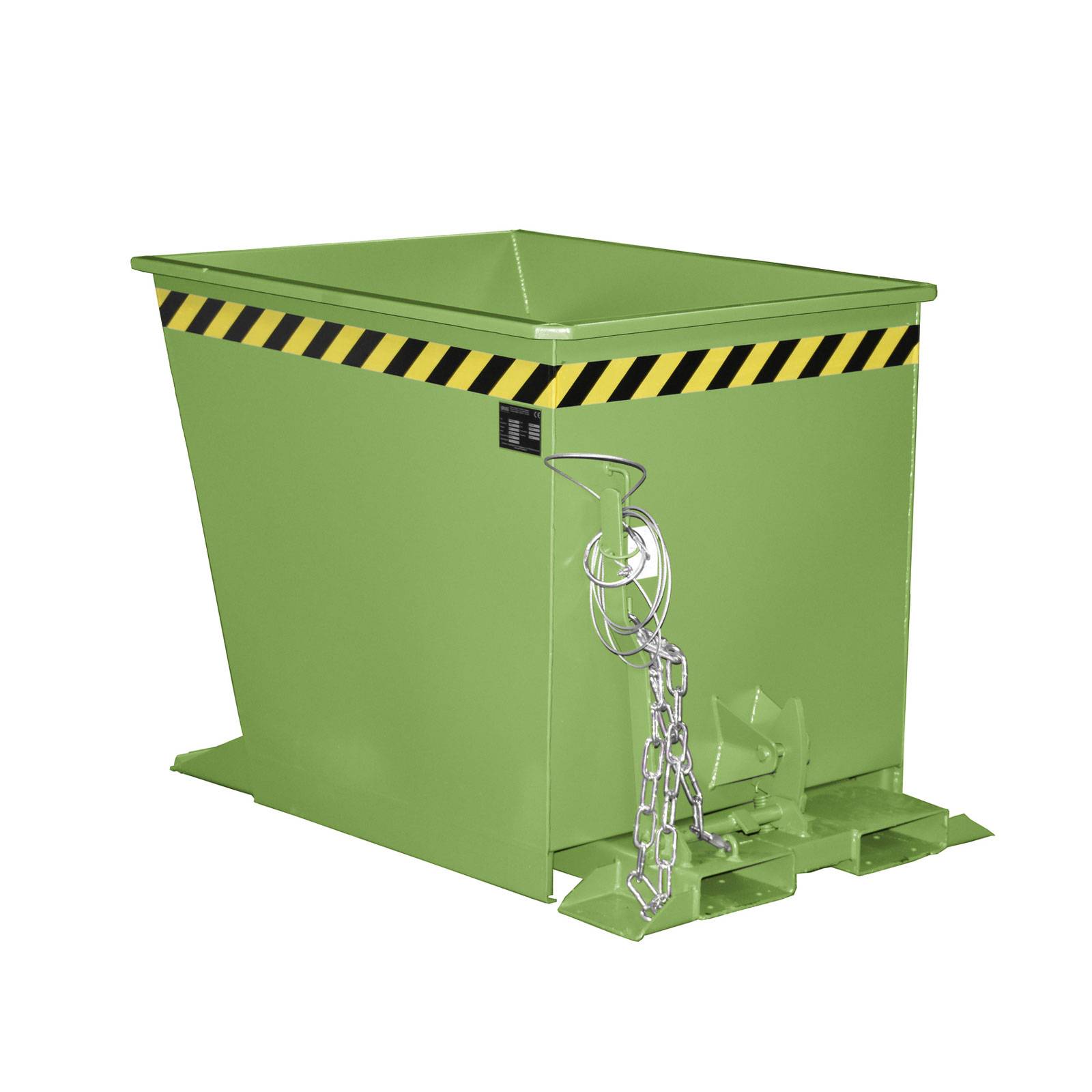 Kippbehälter GU-RZ 55, lackiert, Resedagrün